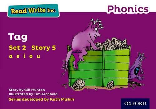 Book cover of Read Write Inc. Phonics: Purple Set 2 Storybook 5 Tag