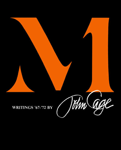Book cover of M Writings;: '67-'72 (pdf)