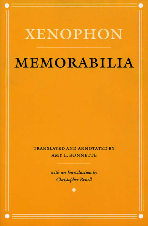 Book cover of Memorabilia (Agora Editions)