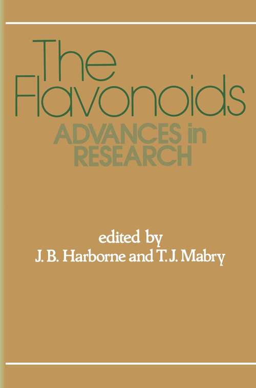 Book cover of The Flavonoids: Advances in Research (1982)