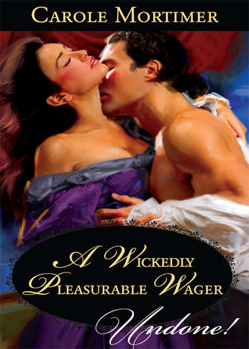 Book cover of A Wickedly Pleasurable Wager (ePub First edition) (The Copeland Sisters #1)