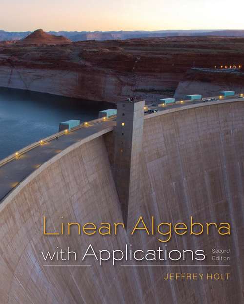 Book cover of Linear Algebra: with Applications (2nd ed. 2017)