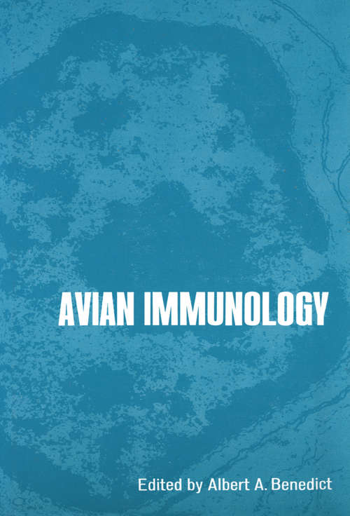 Book cover of Avian Immunology (1977) (Advances in Experimental Medicine and Biology #88)