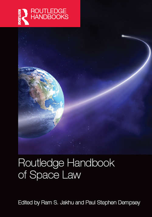 Book cover of Routledge Handbook of Space Law