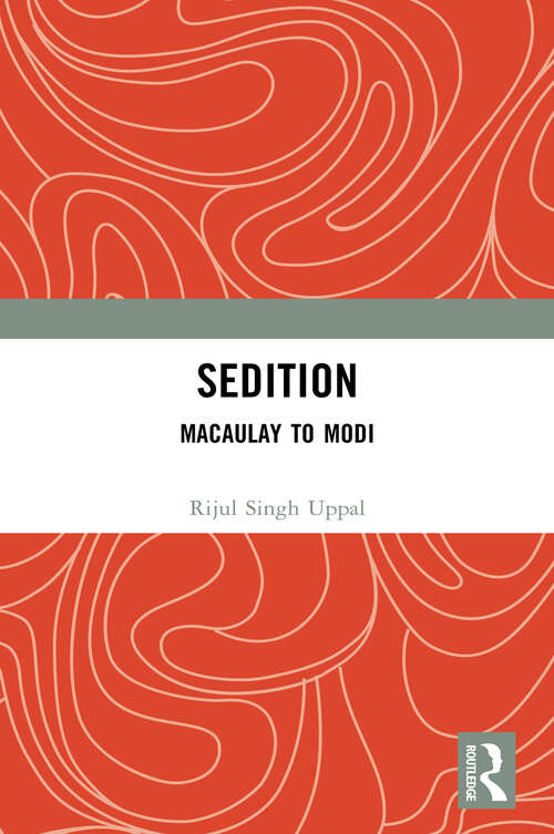 Book cover of Sedition: Macaulay to Modi