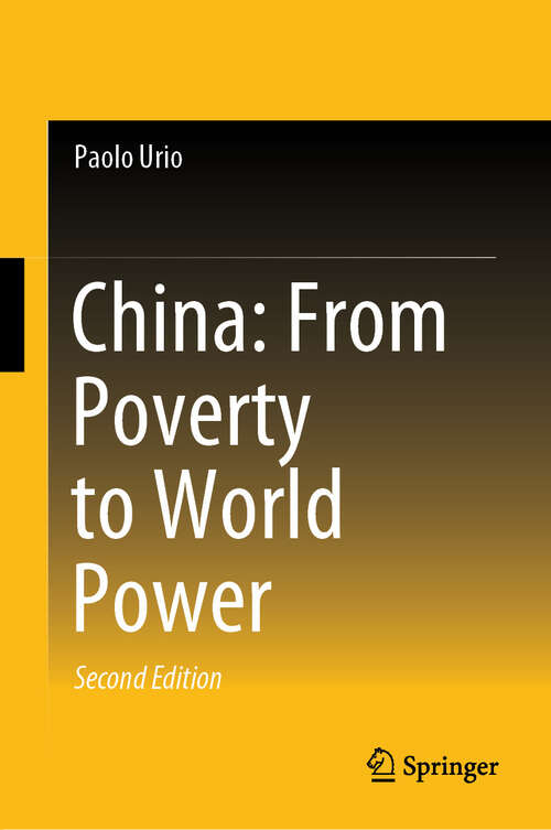 Book cover of China: From Poverty to World Power (Second Edition 2024)