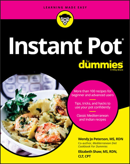 Book cover of Instant Pot Cookbook For Dummies