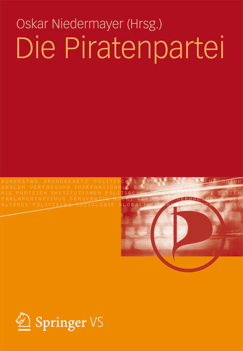 Book cover of Die Piratenpartei (2013)