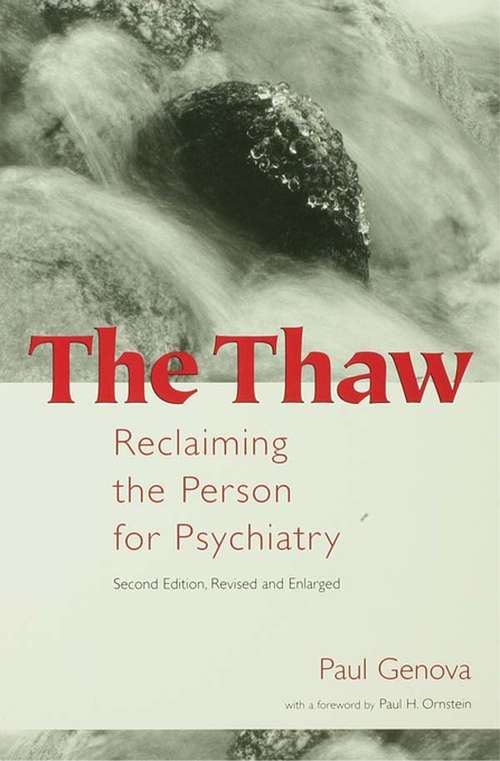 Book cover of The Thaw: Reclaiming the Person for Psychiatry (2)