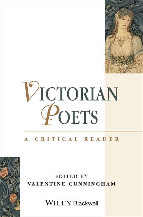 Book cover of Victorian Poets: A Critical Reader (Blackwell Critical Reader #9)