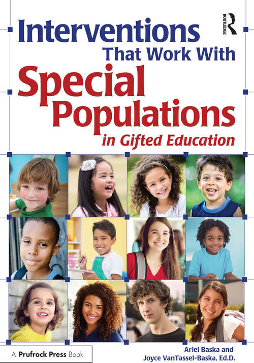 Book cover of Interventions That Work With Special Populations in Gifted Education
