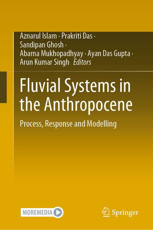 Book cover of Fluvial Systems in the Anthropocene: Process, Response and Modelling (1st ed. 2022)