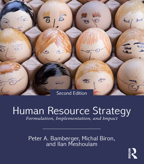 Book cover of Human Resource Strategy: Formulation, Implementation, and Impact