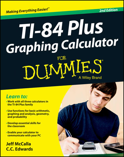 Book cover of Ti-84 Plus Graphing Calculator For Dummies (2)