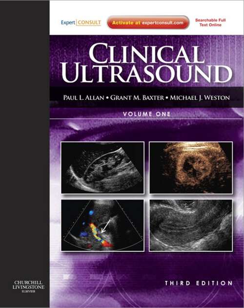 Book cover of Clinical Ultrasound, 2-Volume Set E-Book: Expert Consult: Online and Print (3)