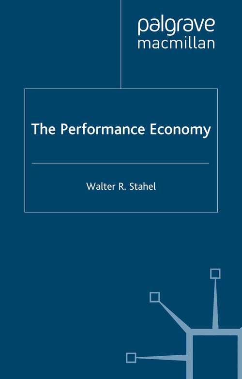Book cover of The Performance Economy (2010)