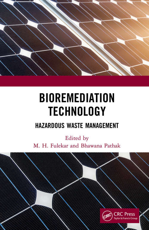 Book cover of Bioremediation Technology: Hazardous Waste Management