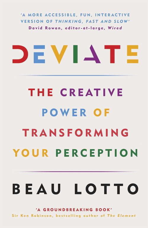 Book cover of Deviate: The Science of Seeing Differently