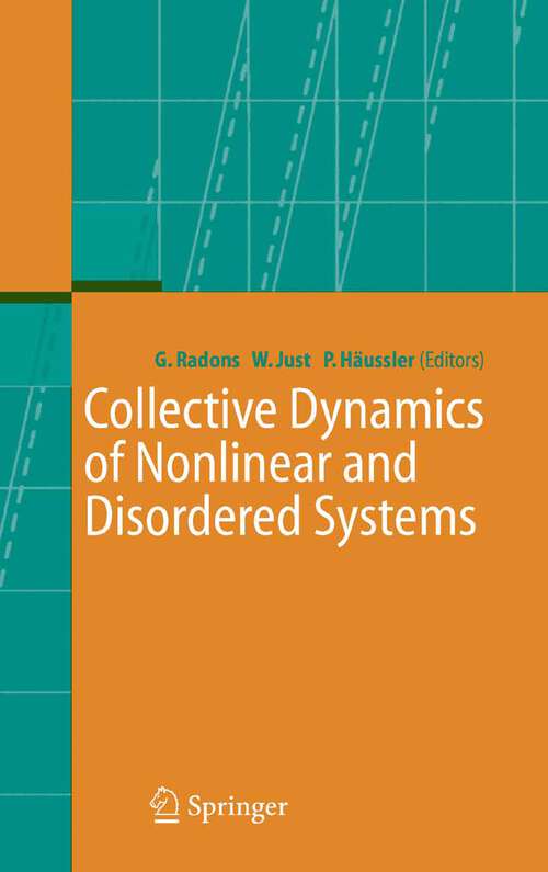 Book cover of Collective Dynamics of Nonlinear and Disordered Systems (2005)