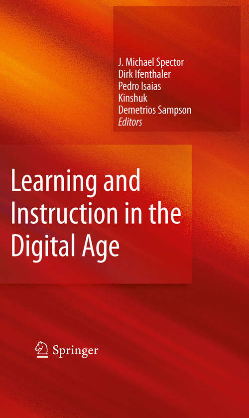 Book cover of Learning and Instruction in the Digital Age (2010)