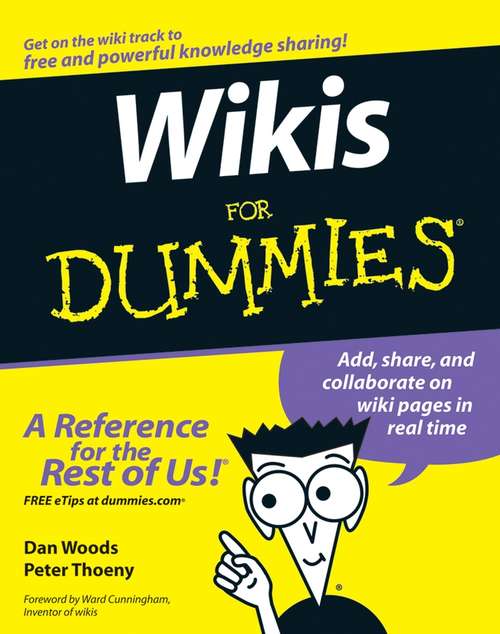 Book cover of Wikis For Dummies