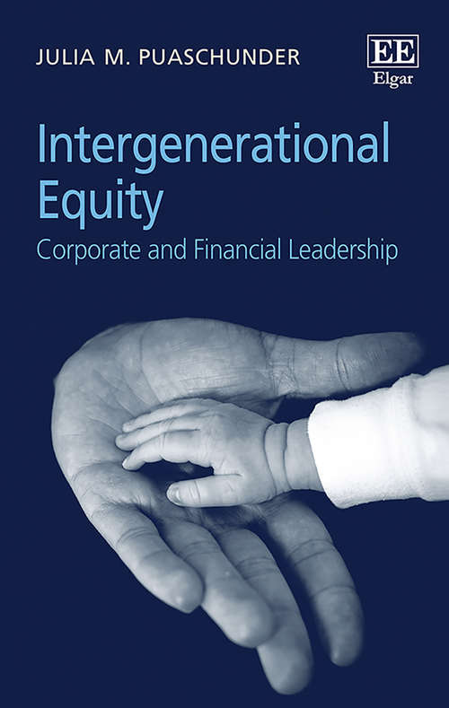 Book cover of Intergenerational Equity: Corporate and Financial Leadership