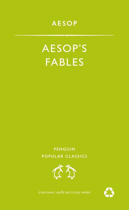 Book cover of Aesop's Fables (2)