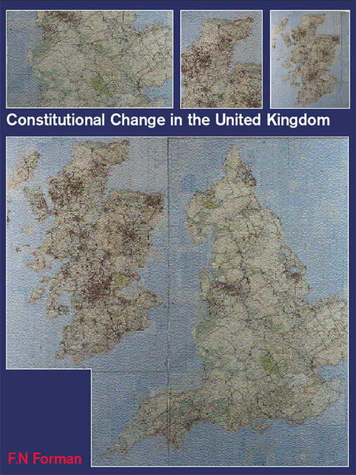 Book cover of Constitutional Change in the UK