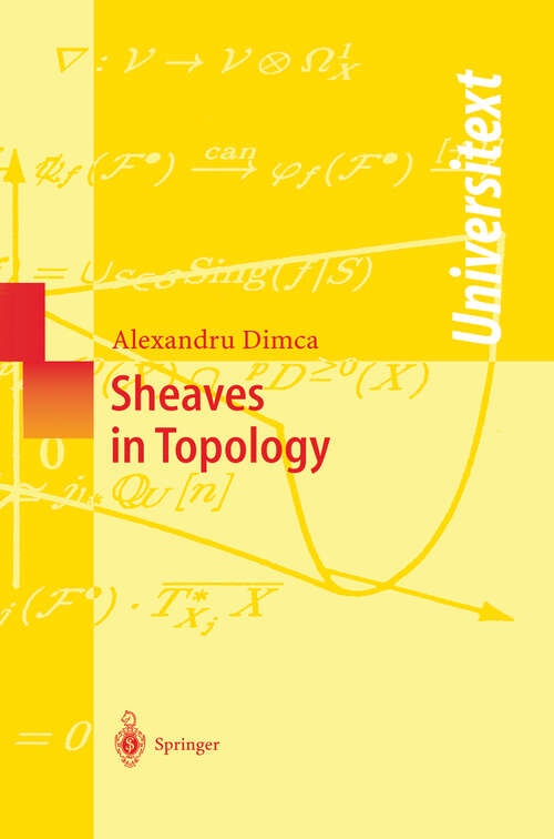 Book cover of Sheaves in Topology (2004) (Universitext)