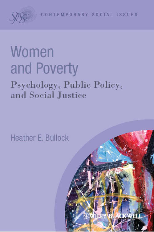 Book cover of Women and Poverty: Psychology, Public Policy, and Social Justice (Contemporary Social Issues)