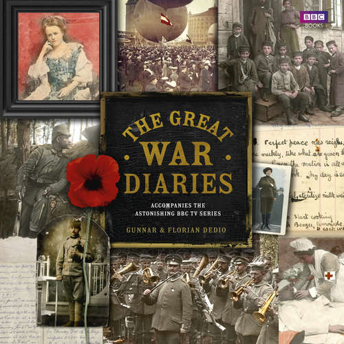 Book cover of The Great War Diaries: Breathtaking Colour Photographs from a World Torn Apart