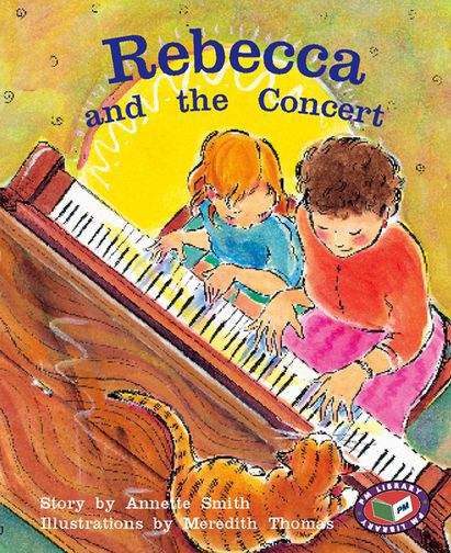 Book cover of Progress with Meaning, Orange, Level 16 Set C: Rebecca and the Concert (PDF)