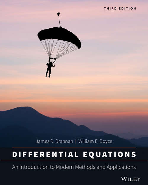 Book cover of Differential Equations: An Introduction to Modern Methods and Applications
