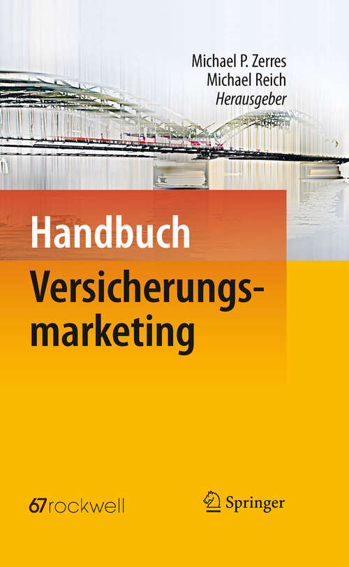 Book cover of Handbuch Versicherungsmarketing (2010)