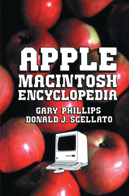 Book cover of Apple Macintosh Encyclopedia (1985)