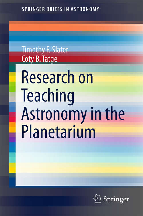 Book cover of Research on Teaching Astronomy in the Planetarium (SpringerBriefs in Astronomy)