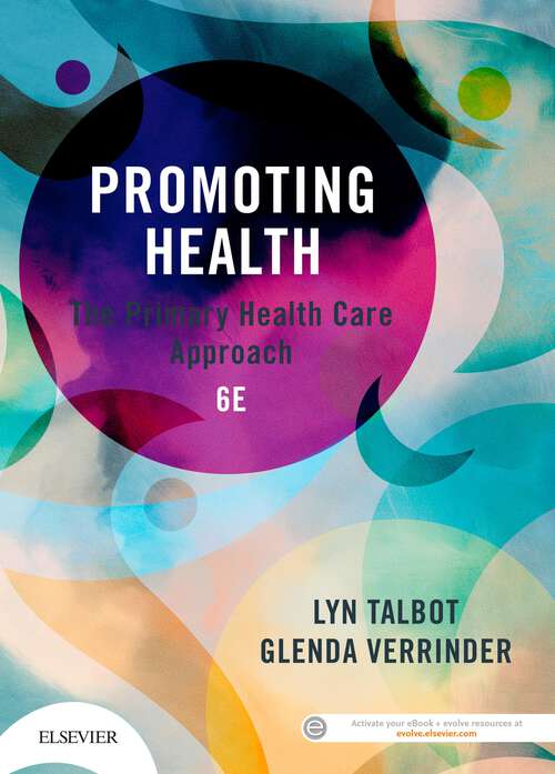 Book cover of Promoting Health: The Primary Health Care Approach (6)