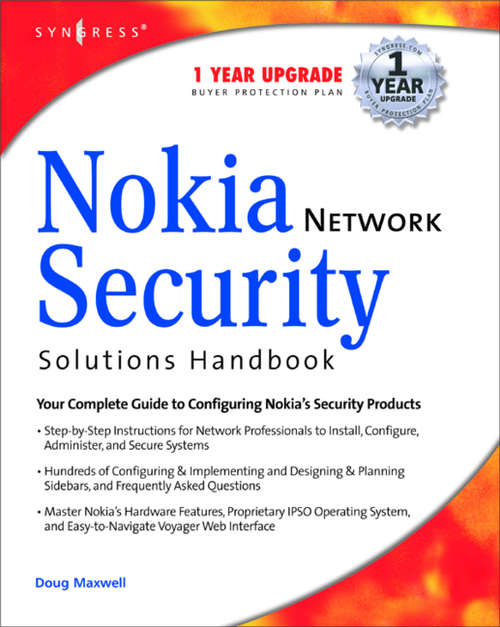 Book cover of Nokia Network Security Solutions Handbook