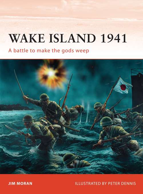 Book cover of Wake Island 1941: A battle to make the gods weep (Campaign)
