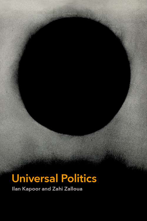 Book cover of Universal Politics