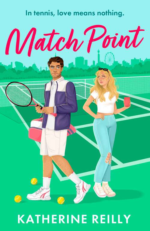 Book cover of Match Point: an enemies to lovers tennis romance perfect for fans of Wimbledon