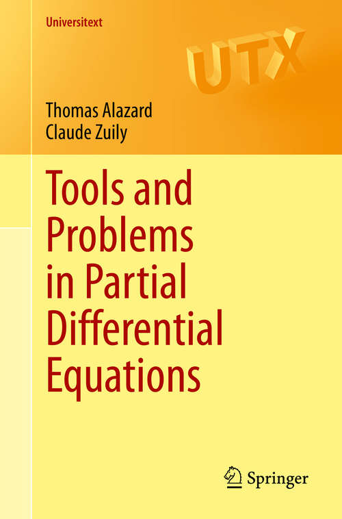Book cover of Tools and Problems in Partial Differential Equations (1st ed. 2020) (Universitext)