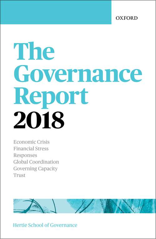 Book cover of The Governance Report 2018 (Hertie Governance Report)