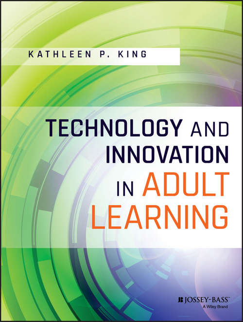 Book cover of Technology and Innovation in Adult Learning