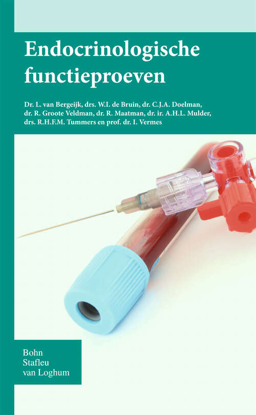 Book cover of Endocrinologische functieproeven (2011)