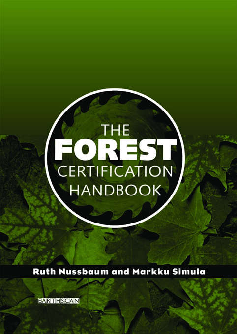 Book cover of The Forest Certification Handbook