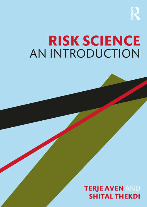 Book cover of Risk Science: An Introduction