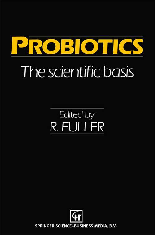 Book cover of Probiotics: The scientific basis (1992)