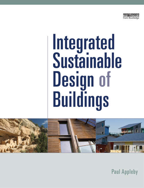 Book cover of Integrated Sustainable Design of Buildings