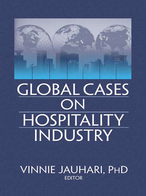 Book cover of Global Cases on Hospitality Industry